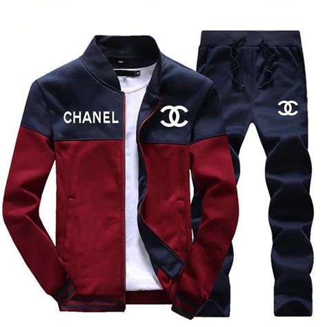 chanel sweatsuit|Chanel two piece set.